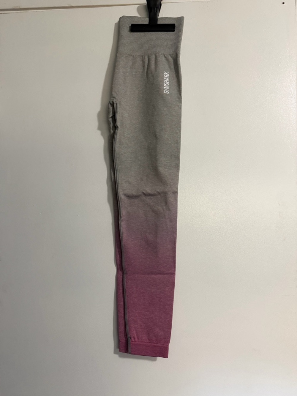 Gymshark Gray to Pink Ombre Leggings